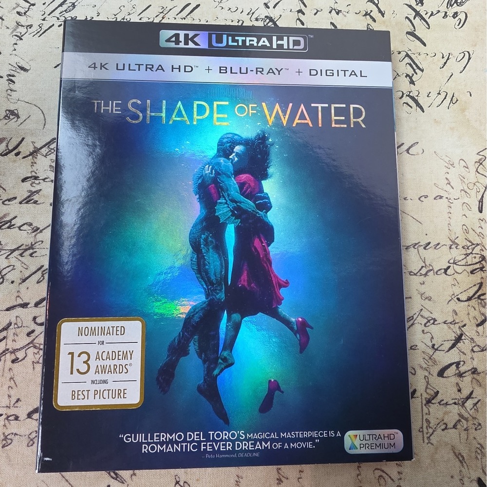 The Shape of Water (4K Ultra HD, Blu-Ray, 2017)